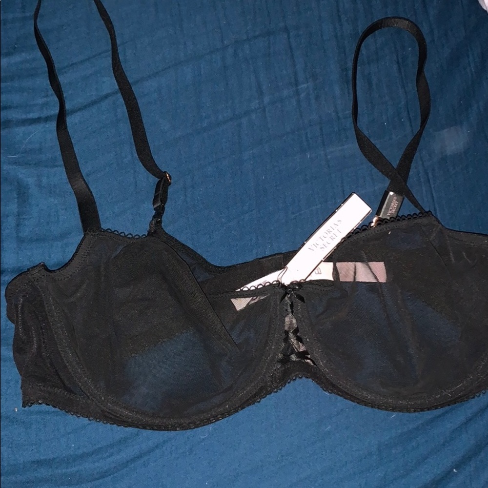 Victoria Secret Mesh black bra